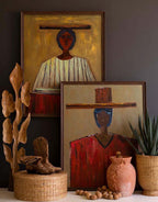 Mesa Woman Framed Wall Art