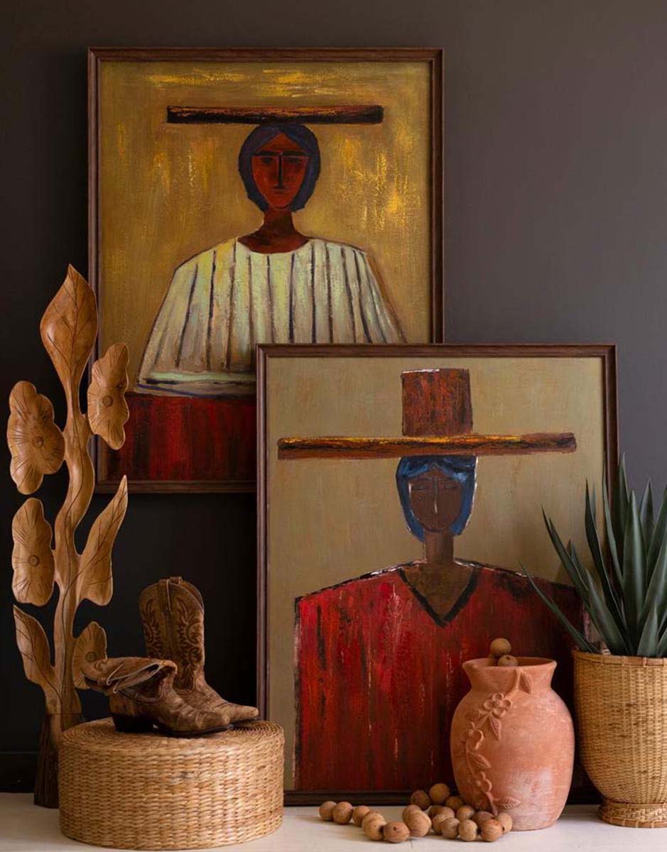 Mesa Woman Framed Wall Art