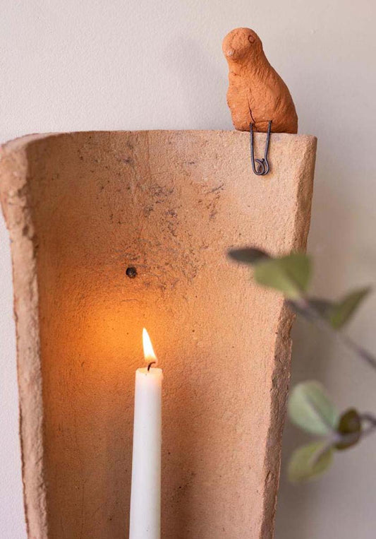 Sundown Sparrow Candle Holder