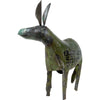Reclaimed Metal Donkey Sculpture