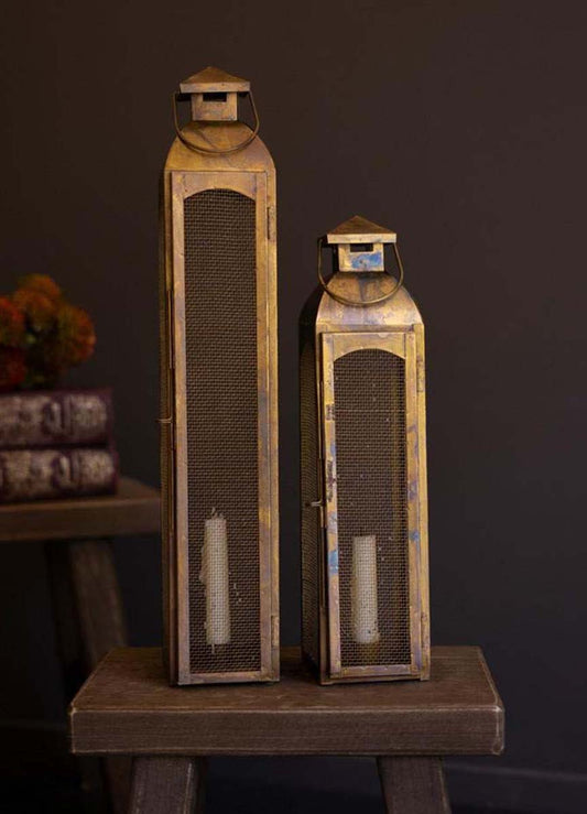Wicked West Candle Lanterns - Set of 2