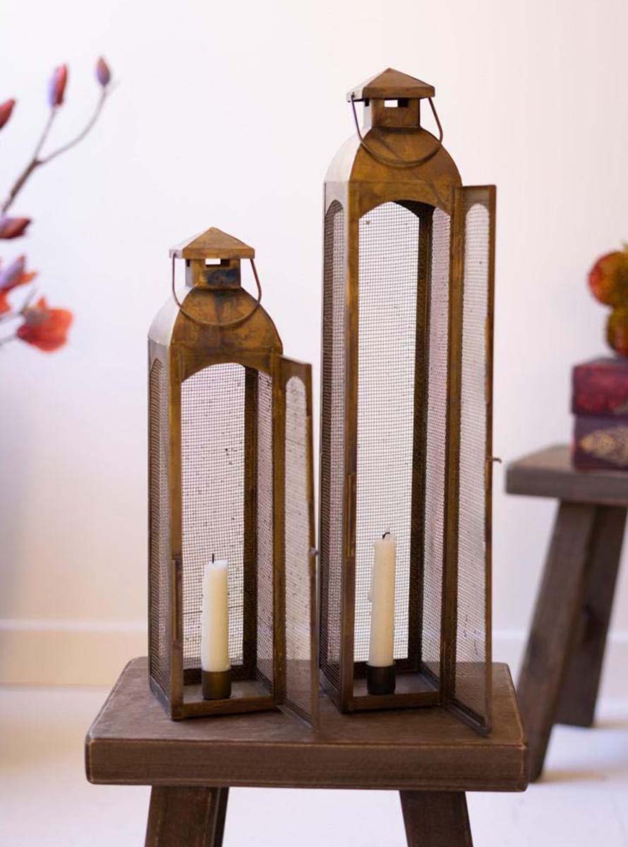 Wicked West Candle Lanterns - Set of 2