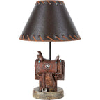 Lone Star Saddle Table Lamp - OUT OF STOCK UNTIL 07/15/2026