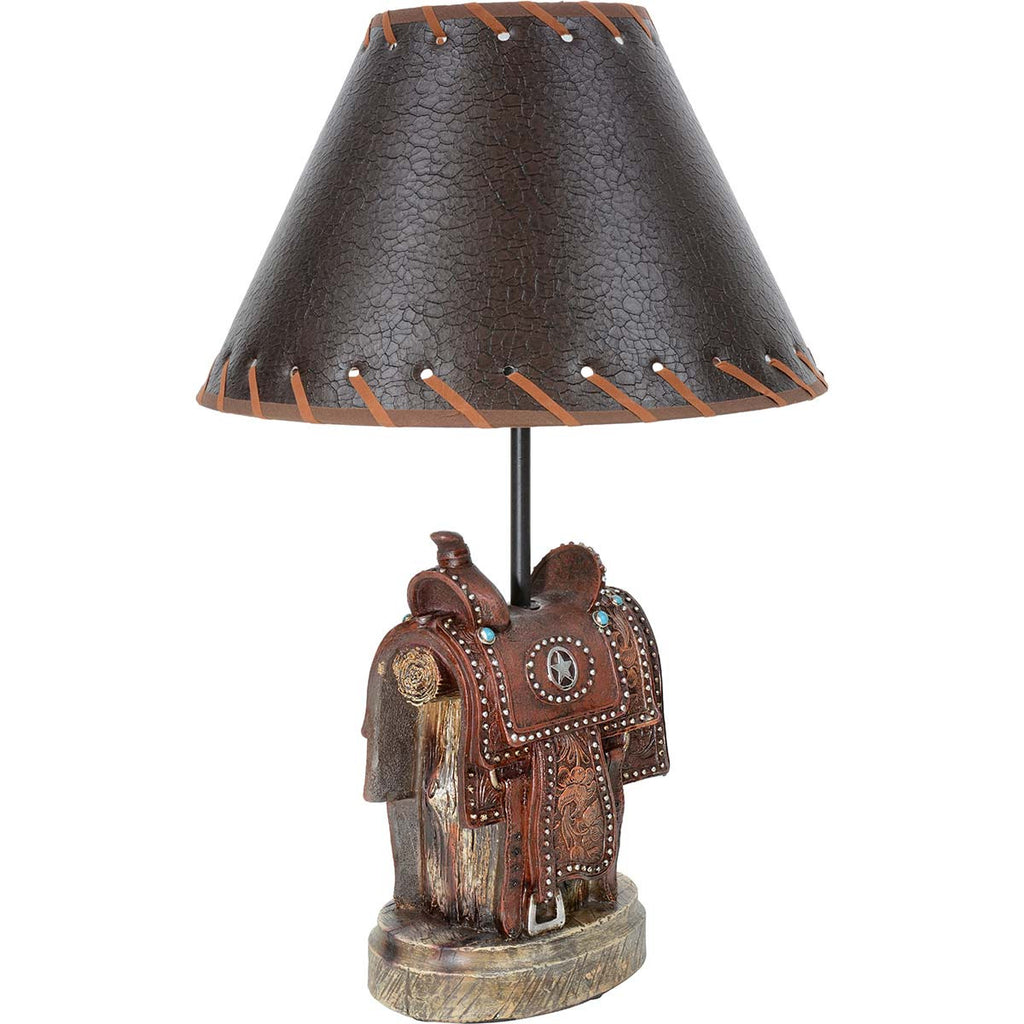 Lone Star Saddle Table Lamp - OUT OF STOCK UNTIL 07/15/2026