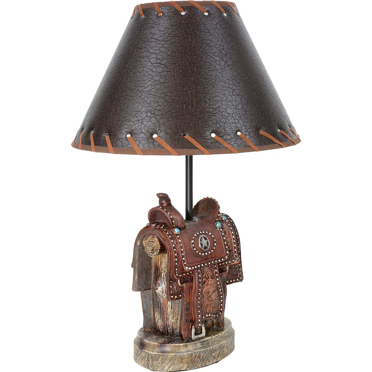 Lone Star Saddle Table Lamp - OUT OF STOCK UNTIL 07/15/2026