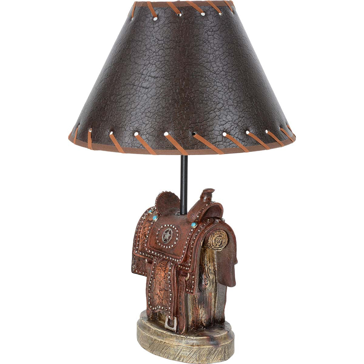 Lone Star Saddle Table Lamp - OUT OF STOCK UNTIL 07/15/2026