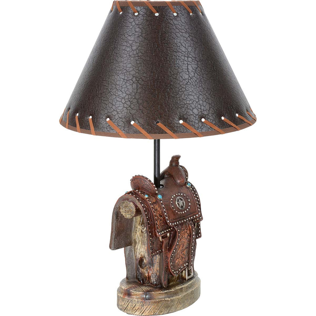 Lone Star Saddle Table Lamp - OUT OF STOCK UNTIL 07/15/2026