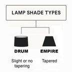 Diamond Band Burnt Red Lamp Shade