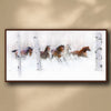 Wild Winter Horses Personalized Wall Art