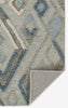 Frontier Fusion Blue Rug - 4 x 6