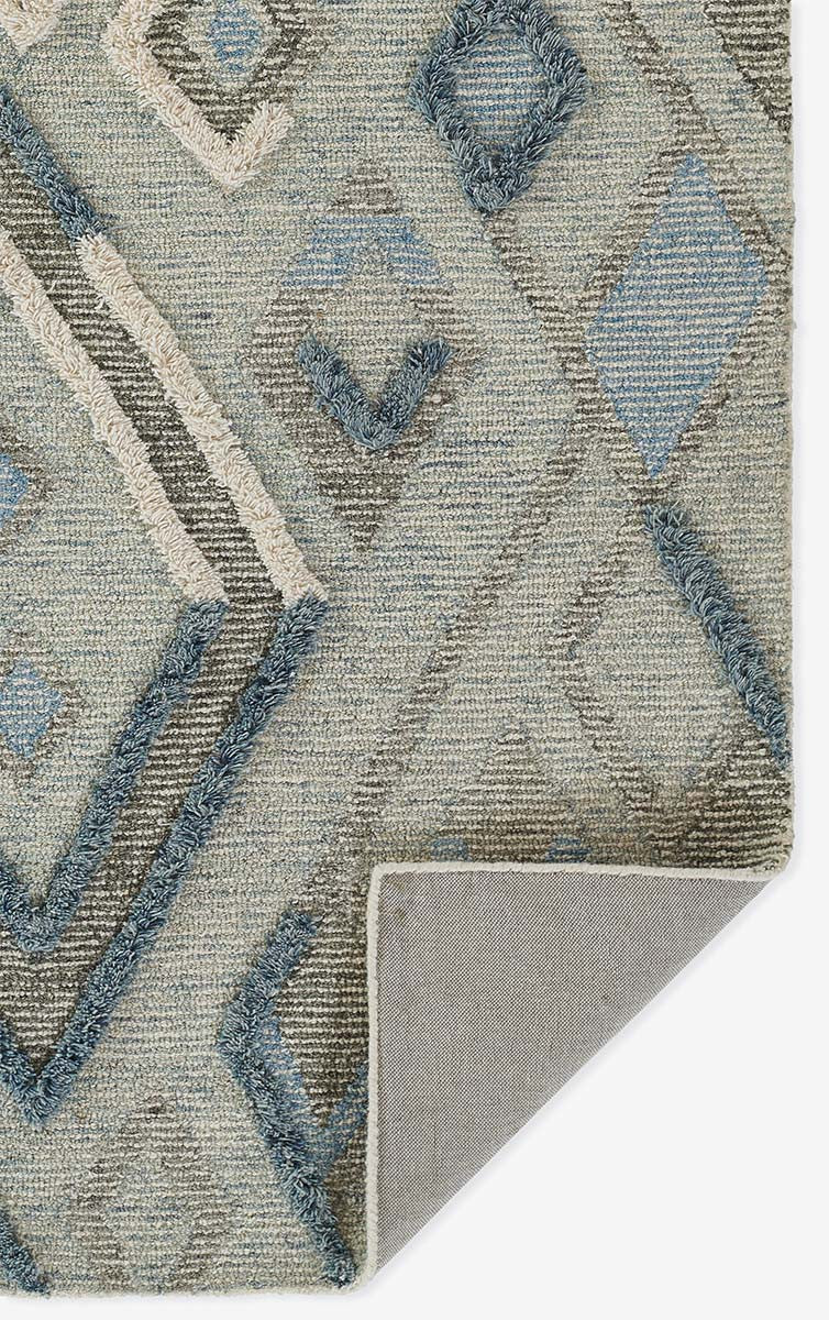 Frontier Fusion Blue Rug Collection