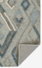 Frontier Fusion Blue Rug - 8 x 10