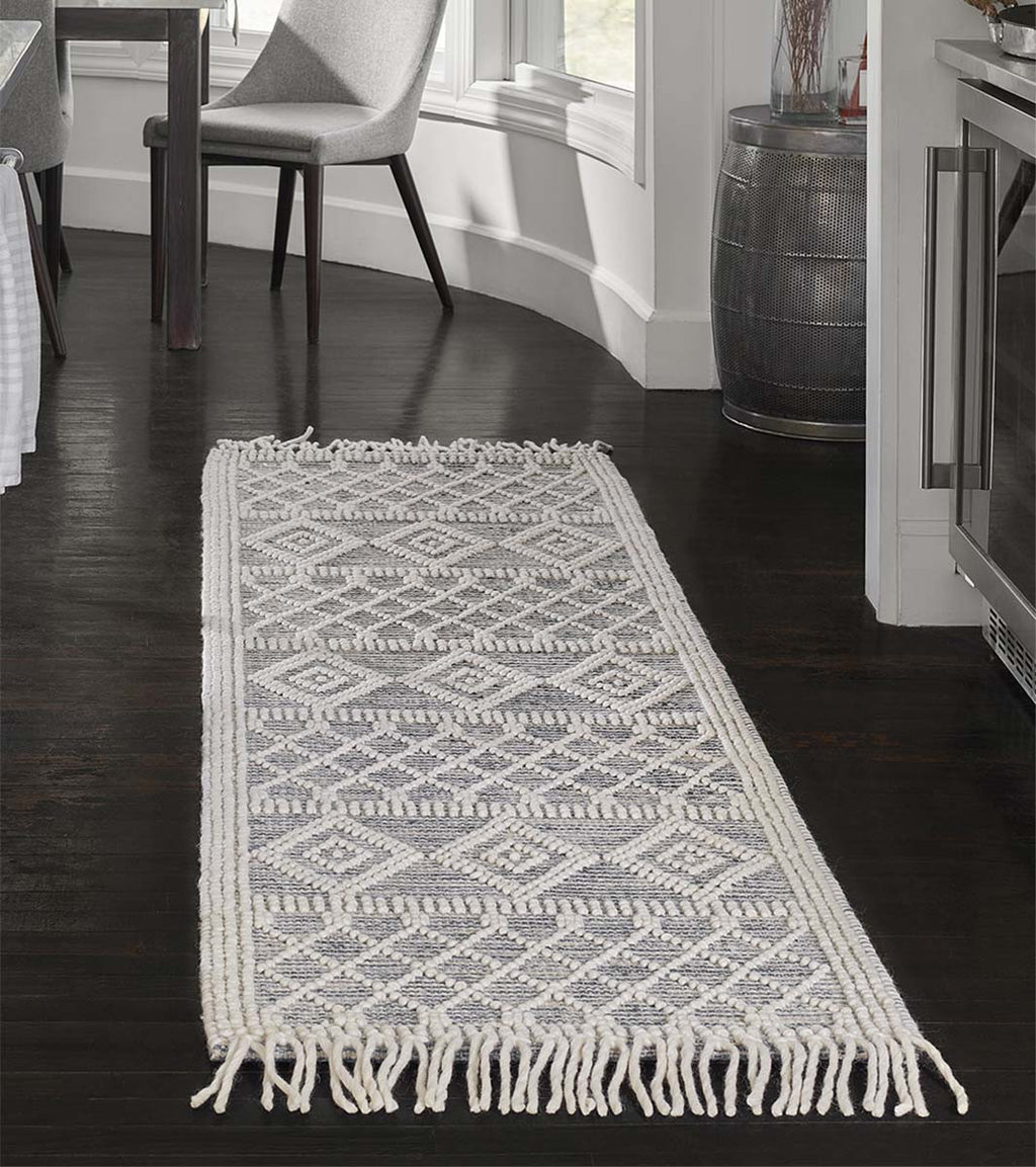 Adobe Breeze Blue Rug - 2 x 8
