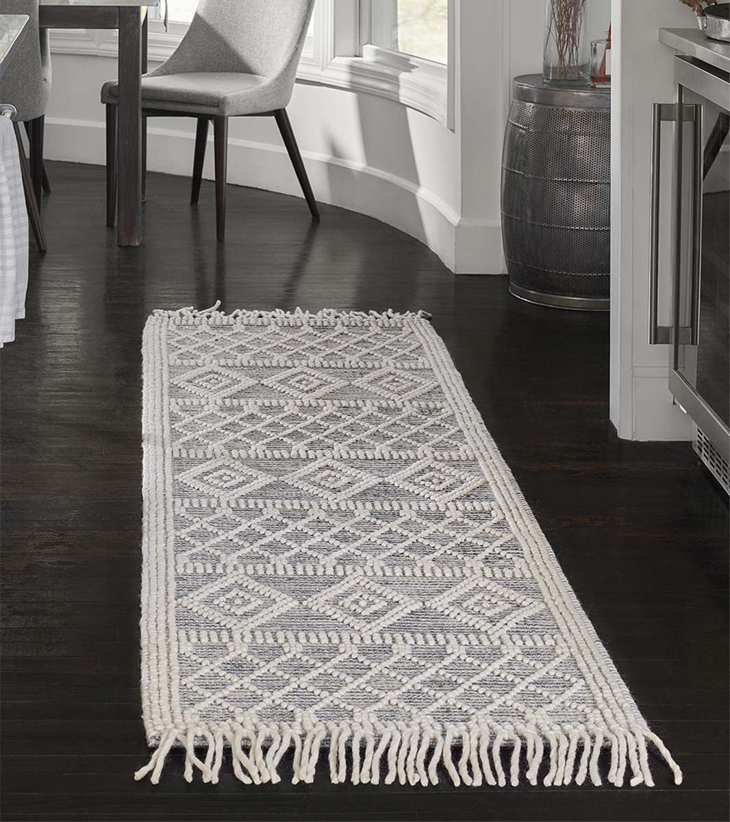 Adobe Breeze Blue Rug - 2 x 8