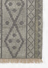 Rustic Rawhide Gray Rug - 2 x 3