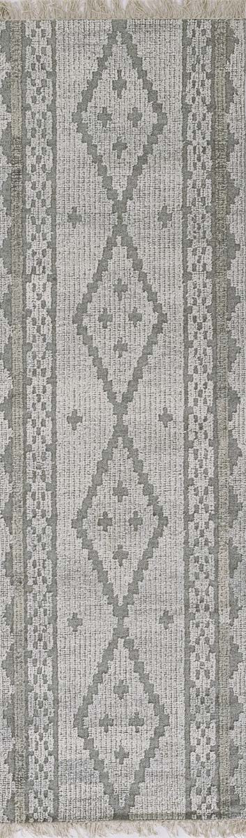 Rustic Rawhide Gray Rug - 5 x 8
