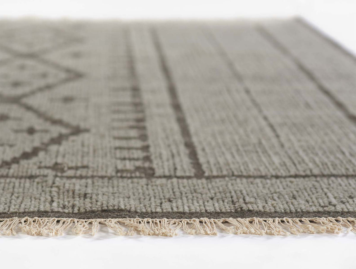 Southwest Charm Tan Fringed Rug Collection