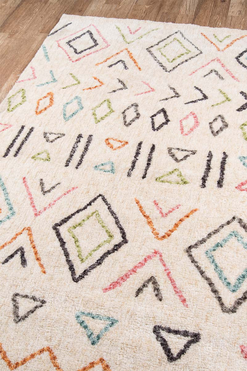 Ivory Mesa Colorburst Rug - 8 x 10
