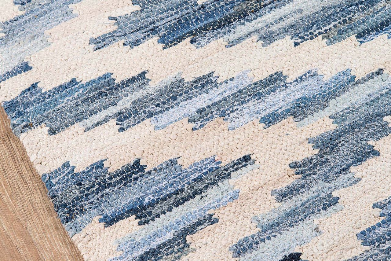 Blue Sky Geometric Rug - 2 x 3