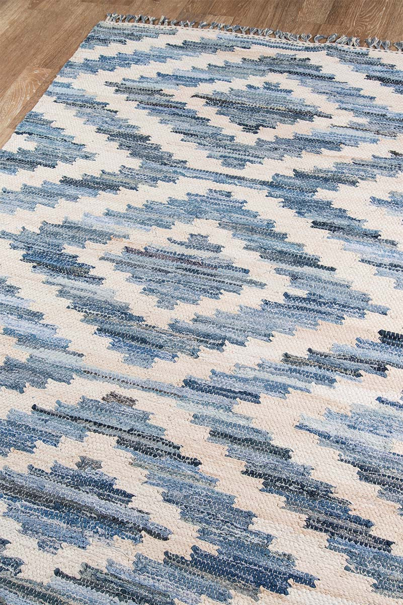 Blue Sky Geometric Rug Collection