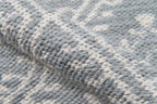 Dusty Gray Western Indoor/Outdoor Rug - 8 x 10