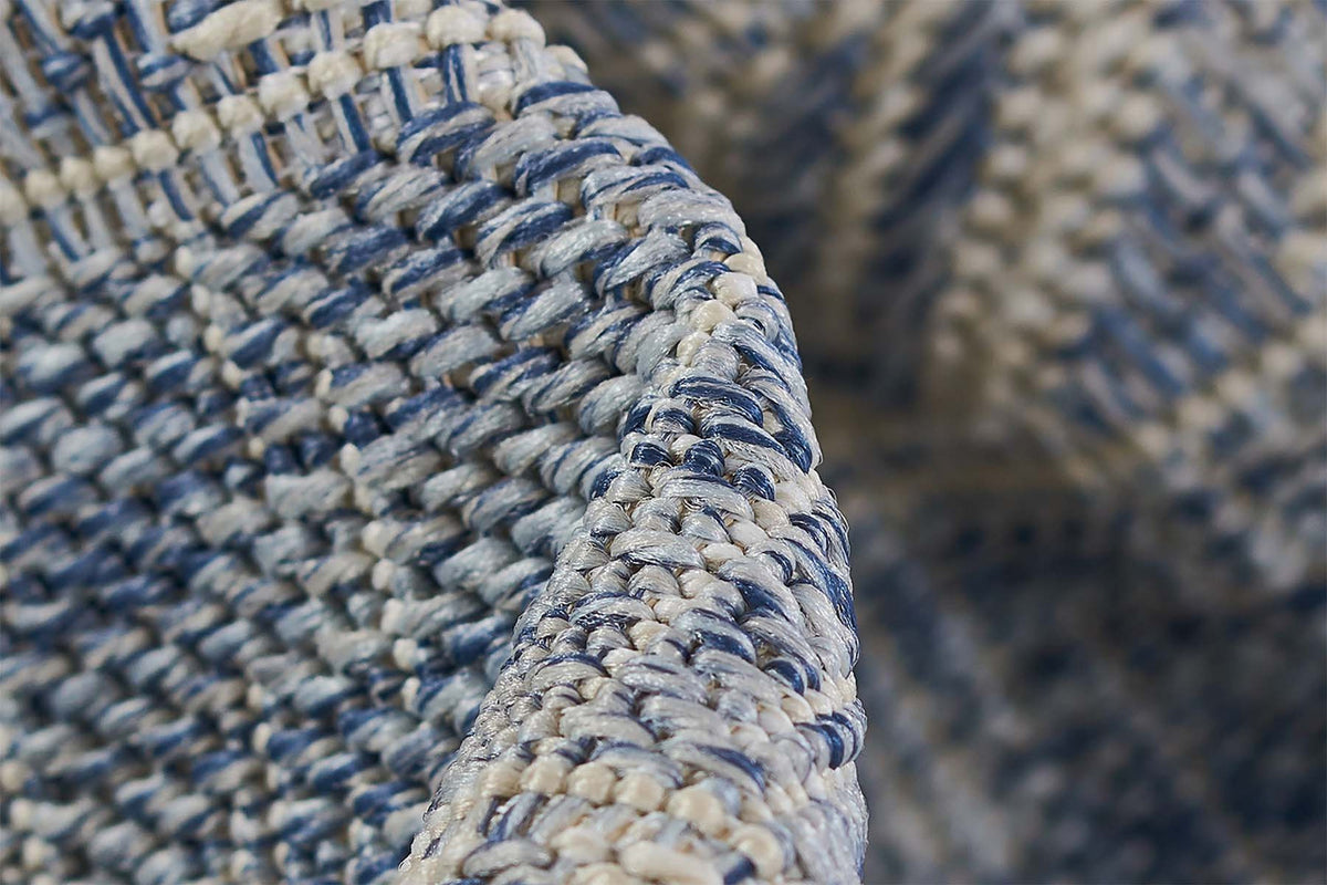 Navajo Blue Indoor/Outdoor Rug Collection