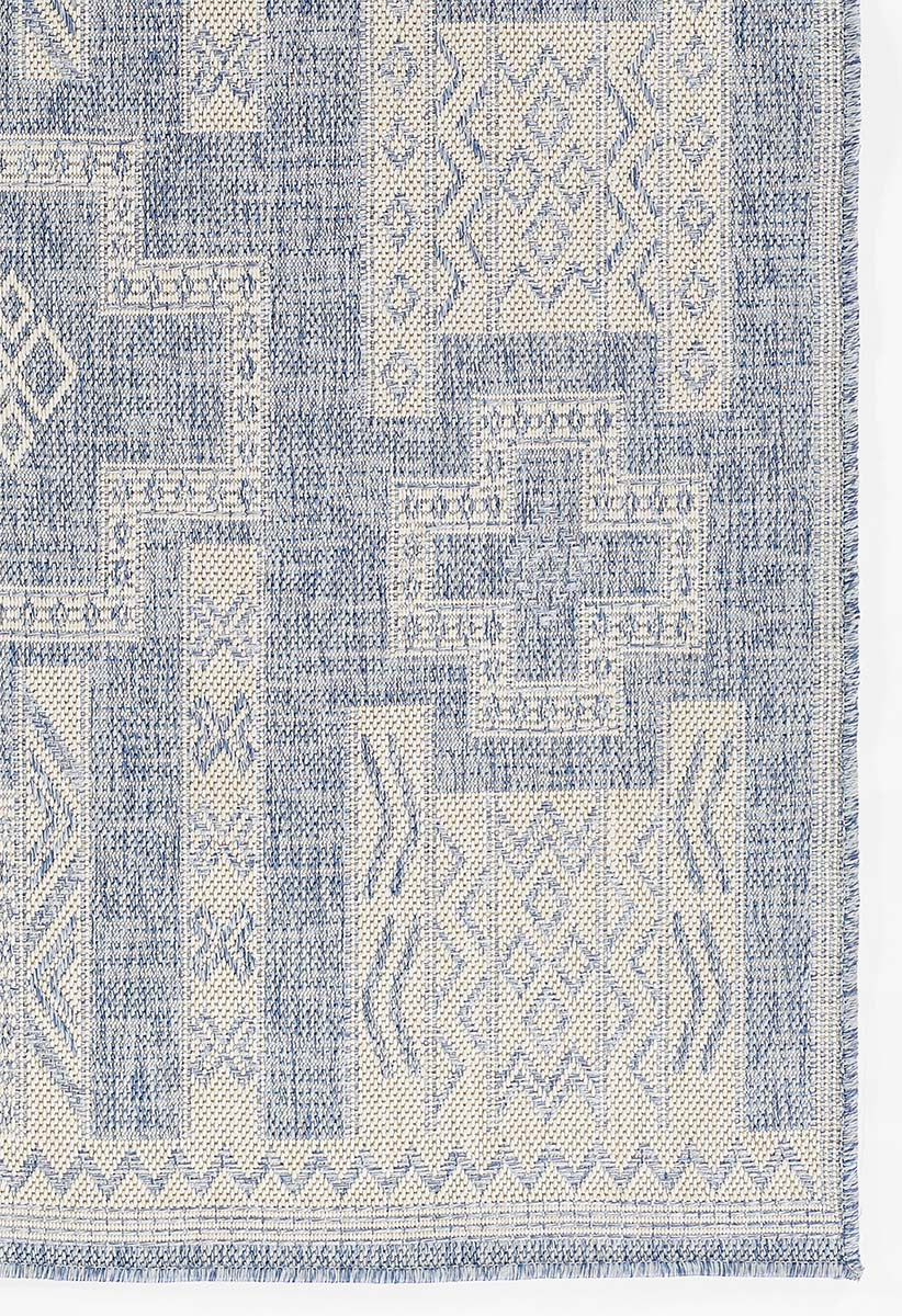 Navajo Blue Indoor/Outdoor Rug Collection