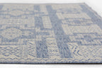 Navajo Blue Indoor/Outdoor Rug - 3 x 8