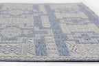 Navajo Blue Indoor/Outdoor Rug - 5 x 7