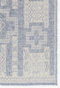 Navajo Blue Indoor/Outdoor Rug - 7 x 9