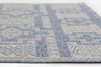 Navajo Blue Indoor/Outdoor Rug - 8 x 10