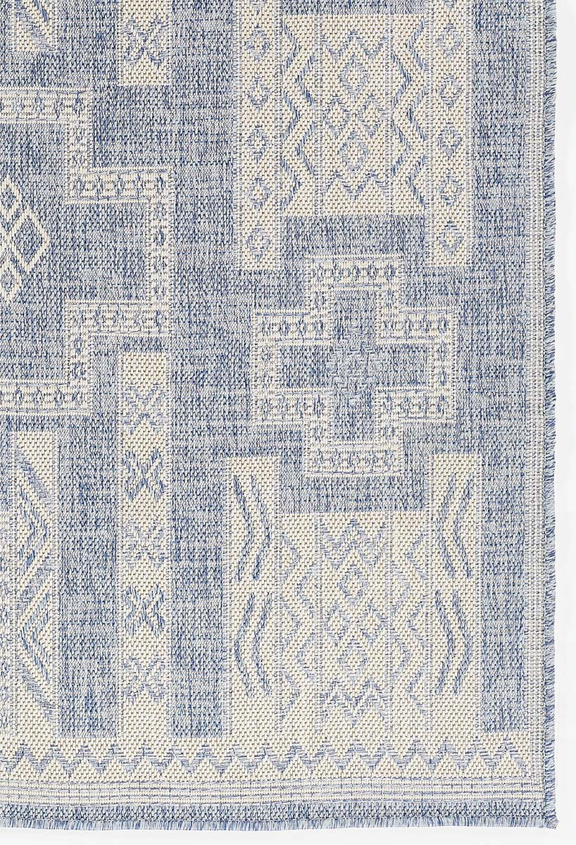 Navajo Blue Indoor/Outdoor Rug Collection