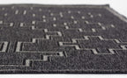 Kachina Charcoal Indoor/Outdoor Rug - 2 x 3