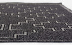 Kachina Charcoal Indoor/Outdoor Rug - 3 x 8