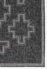 Kachina Charcoal Indoor/Outdoor Rug - 3 x 5
