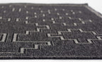 Kachina Charcoal Indoor/Outdoor Rug - 4 x 6