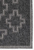 Kachina Charcoal Indoor/Outdoor Rug - 4 x 6