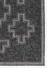 Kachina Charcoal Indoor/Outdoor Rug - 5 x 7