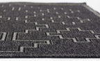 Kachina Charcoal Indoor/Outdoor Rug - 8 x 10