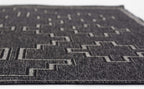 Kachina Charcoal Indoor/Outdoor Rug - 9 x 12