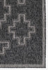 Kachina Charcoal Indoor/Outdoor Rug - 9 x 12