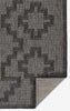 Kachina Gray Indoor/Outdoor Rug - 2 x 3