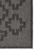 Kachina Gray Indoor/Outdoor Rug - 2 x 3