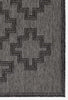 Kachina Gray Indoor/Outdoor Rug - 3 x 5