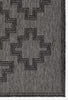 Kachina Gray Indoor/Outdoor Rug - 4 x 6