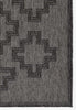 Kachina Gray Indoor/Outdoor Rug - 5 x 7