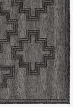 Kachina Gray Indoor/Outdoor Rug - 5 x 7