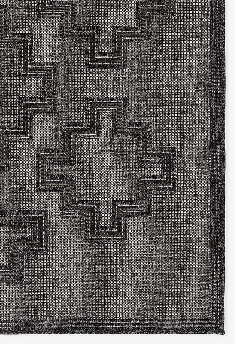 Kachina Gray Indoor/Outdoor Rug - 5 x 7