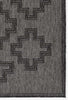 Kachina Gray Indoor/Outdoor Rug - 7 x 9