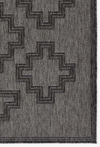 Kachina Gray Indoor/Outdoor Rug - 7 x 9